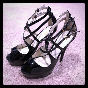 Colin Stuart Strap Platform Sandals